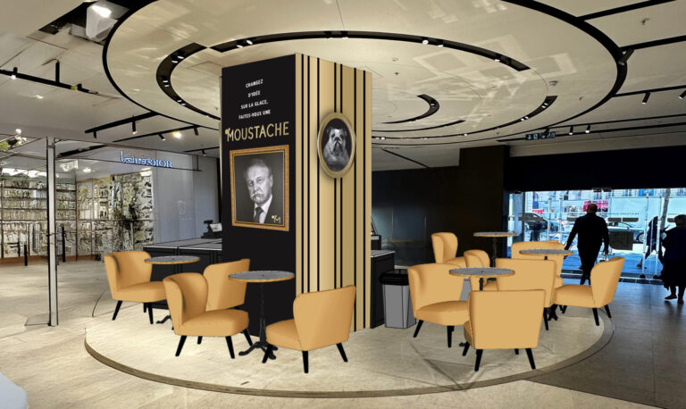 Glaces Moustache Boulevard Haussmann